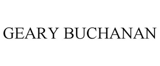 GEARY BUCHANAN