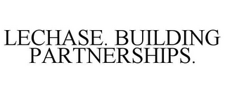 LECHASE. BUILDING PARTNERSHIPS.