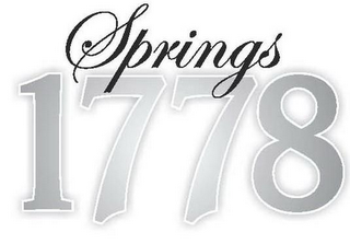 SPRINGS 1778