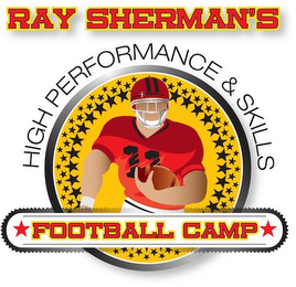 RAY SHERMAN'S HIGH PERFORMANCE & SKILLS FOOTBALL CAMP