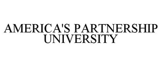 AMERICA'S PARTNERSHIP UNIVERSITY