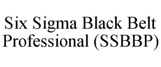 SIX SIGMA BLACK BELT PROFESSIONAL (SSBBP)