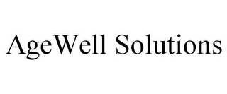 AGEWELL SOLUTIONS
