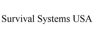 SURVIVAL SYSTEMS USA