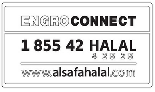 ENGROCONNECT 1 855 42 HALAL 4 2 5 2 5 WWW.ALSAFAHALAL.COM