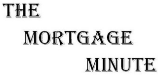 THE MORTGAGE MINUTE