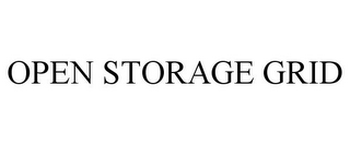 OPEN STORAGE GRID