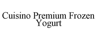 CUISINO PREMIUM FROZEN YOGURT