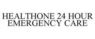 HEALTHONE 24 HOUR EMERGENCY CARE