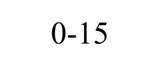 0-15