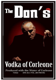 THE DON'S VODKA OF CORLEONE