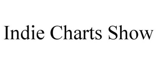 INDIE CHARTS SHOW