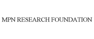 MPN RESEARCH FOUNDATION