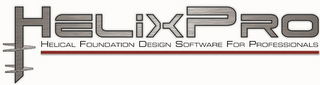 HELIXPRO HELICAL FOUNDATION DESIGN SOFTWARE FOR PROFESSIONALS