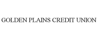 GOLDEN PLAINS CREDIT UNION