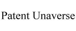 PATENT UNAVERSE
