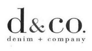 D & CO. DENIM + COMPANY