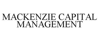 MACKENZIE CAPITAL MANAGEMENT