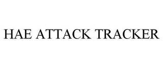 HAE ATTACK TRACKER