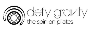 DEFY GRAVITY THE SPIN ON PILATES