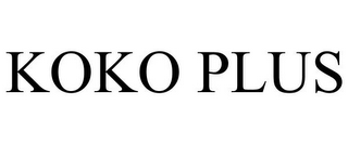 KOKO PLUS