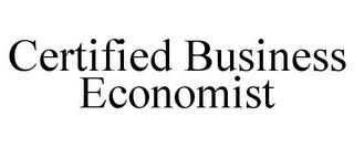 CERTIFIED BUSINESS ECONOMIST