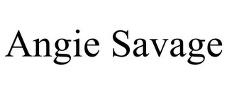 ANGIE SAVAGE