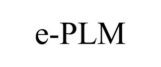 E-PLM