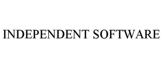 INDEPENDENT SOFTWARE