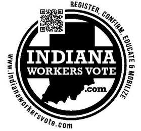 INDIANA WORKERS VOTE .COM REGISTER, CONFIRM, EDUCATE & MOBILIZE WWW.INDIANAWORKERSVOTE.COM