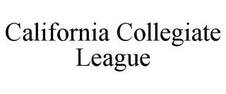 CALIFORNIA COLLEGIATE LEAGUE