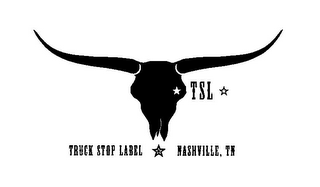 TSL TRUCK STOP LABEL NASHVILLE, TN
