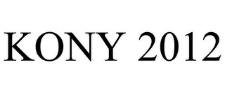 KONY 2012