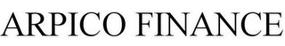 ARPICO FINANCE