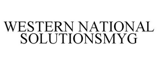 WESTERN NATIONAL SOLUTIONSMYG