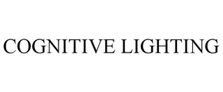 COGNITIVE LIGHTING