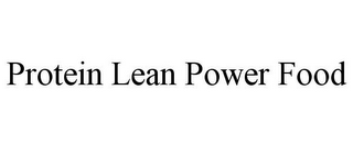 PROTEIN LEAN POWER FOOD