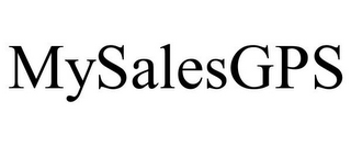 MYSALESGPS