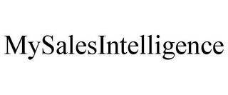 MYSALESINTELLIGENCE