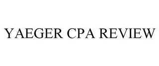 YAEGER CPA REVIEW