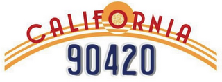 CALIFORNIA 90420