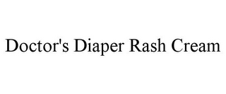 DOCTOR'S DIAPER RASH CREAM