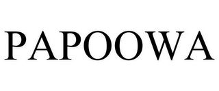 PAPOOWA