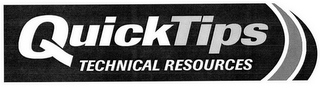 QUICKTIPS TECHNICAL RESOURCES