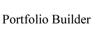 PORTFOLIO BUILDER