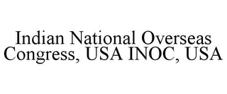 INDIAN NATIONAL OVERSEAS CONGRESS, USA INOC, USA