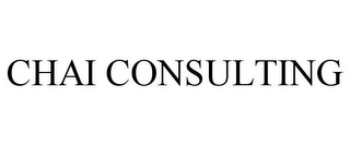 CHAI CONSULTING