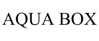 AQUA BOX