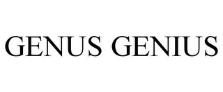 GENUS GENIUS