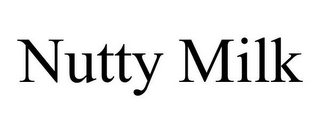 NUTTY MILK